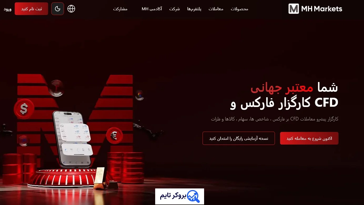 بروکر ام اچ مارکتس | MH Markets 1